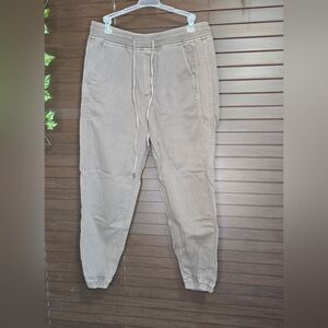 Gap Drawstring Pull On Joggers With Cinched Ankle In Wassel  Men's Size M